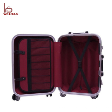 Maletas rígidas de la maleta del caso de la maleta de la carretilla de las maletas del equipaje de la cáscara